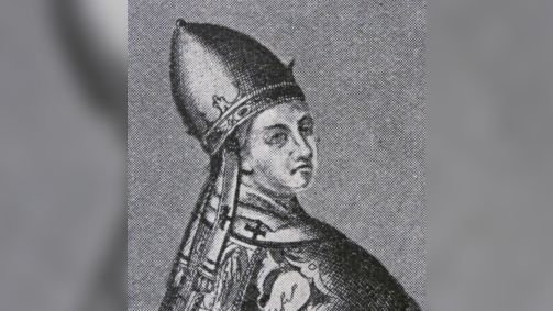 Retrato de Bento IX.