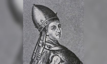 Retrato de Bento IX.