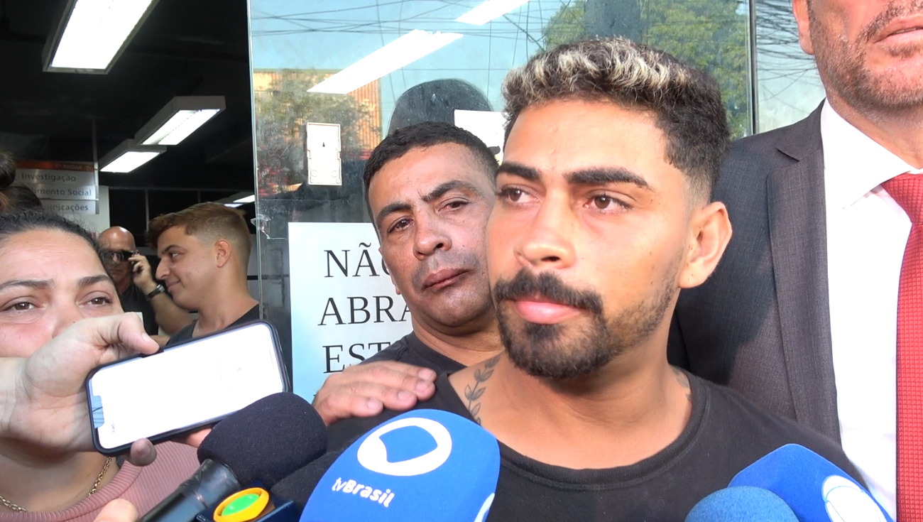Motociclista Thiago Marques, preso após ser confundido com um ladrão