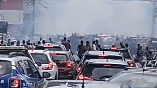 Torcidas de Santa Cruz e Sport protagonizaram cenas de violência nas ruas de Recife
