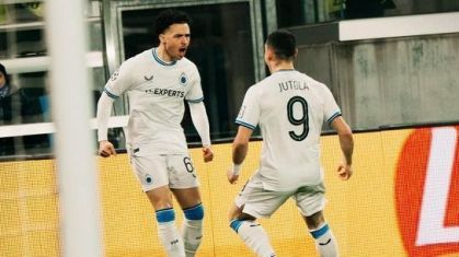 Brugge venceu a Atalanta fora de casa para confirmar classificação às oitavas da Champions League