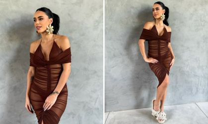 Bruna Biancardi usa vestido de R$ 600 em festa de Neymar; veja detalhes