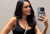 Bruna Biancardi exibe "barrigão" de grávida em vídeo: "Gostaram?"