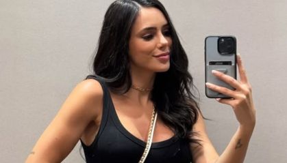 Bruna Biancardi mostra "barrigão" nas redes