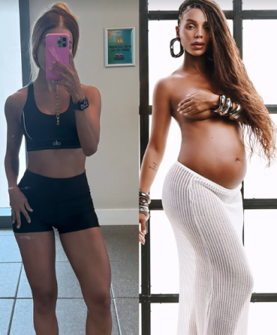 Veja comparação publicada por Bruna Gonçalves • Instagram/Bruna Gonçalves