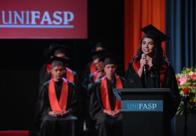 Rita durante a quinta e última temporada de "Sintonia" • Divulgação/Netflix