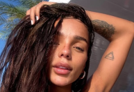 Brunna Gonçalves mostra mudanças no corpo durante gestação