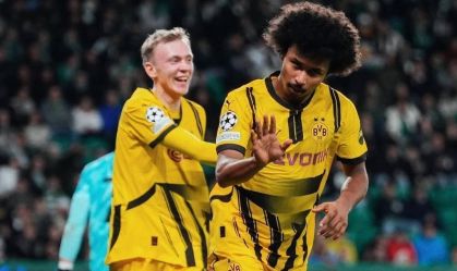 Borussia Dortmund venceu Sporting em Portugal e fica próximo das oitavas da Champions