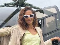 Camila Pitanga celebra aniversário de 48 anos e diz: "Sorte"