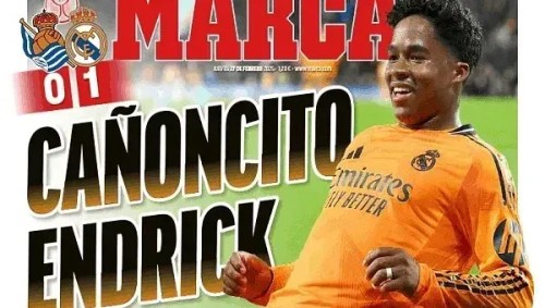 Capa do jornal Marca desta quinta-feira (27)