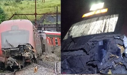 Chuva em SP: deslizamento provoca descarrilamento de trem da CPTM