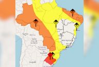 País está sob alerta de perigo para chuvas nesta terça (11), diz Inmet
