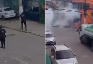 Vídeo: GCM usa balas de borracha para dispersar vítimas de enchentes em SP