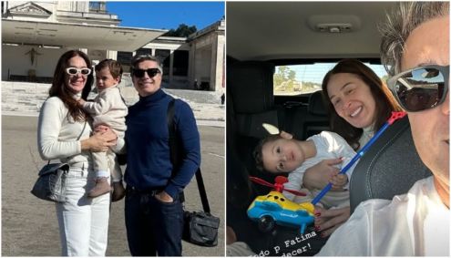 Claudia Raia e filho