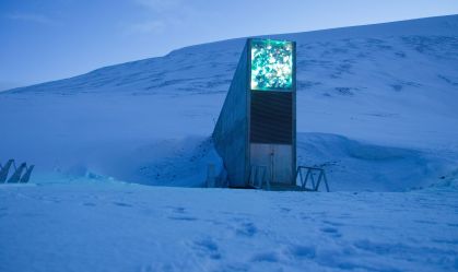 Svalbard global seed vault  - the world´s largest seed collection.