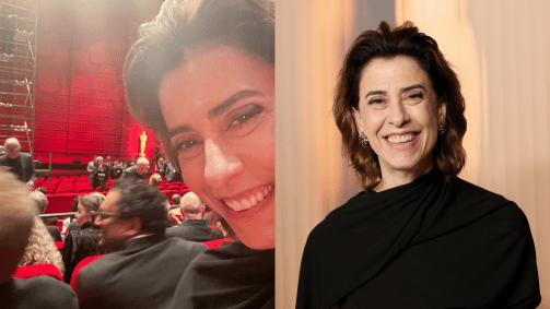 Fernanda Torres esteve no jantar dos indicados ao Oscar, que aconteceu no terça-feira (25)
