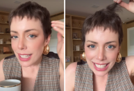 Fabiana Justus mostra crescimento de cabelo após tratamento de câncer