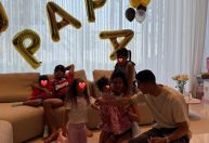 Filho de Cristiano Ronaldo usa camisa do Flamengo em aniversário do pai
