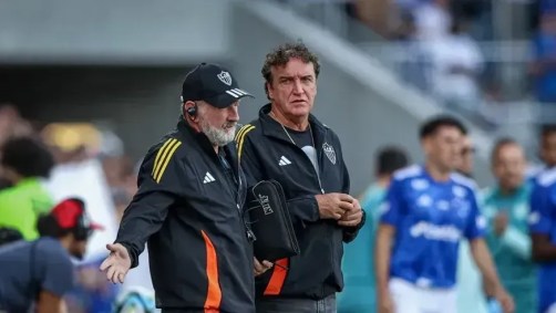 Cuca comandará seu 13º clássico contra o Cruzeiro