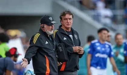 Cuca comanda o Atlético-MG pela 13ª vez contra o Cruzeiro; veja retrospecto