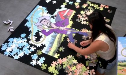 Áudio da produção do BBB 25 vaza enquanto Daniele monta quebra-cabeça