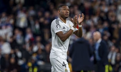 Alaba sofre lesão muscular e volta a desfalcar o Real Madrid
