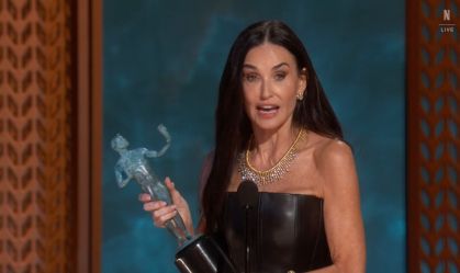 Demi Moore confessa medo durante nascimento da neta em parto domiciliar