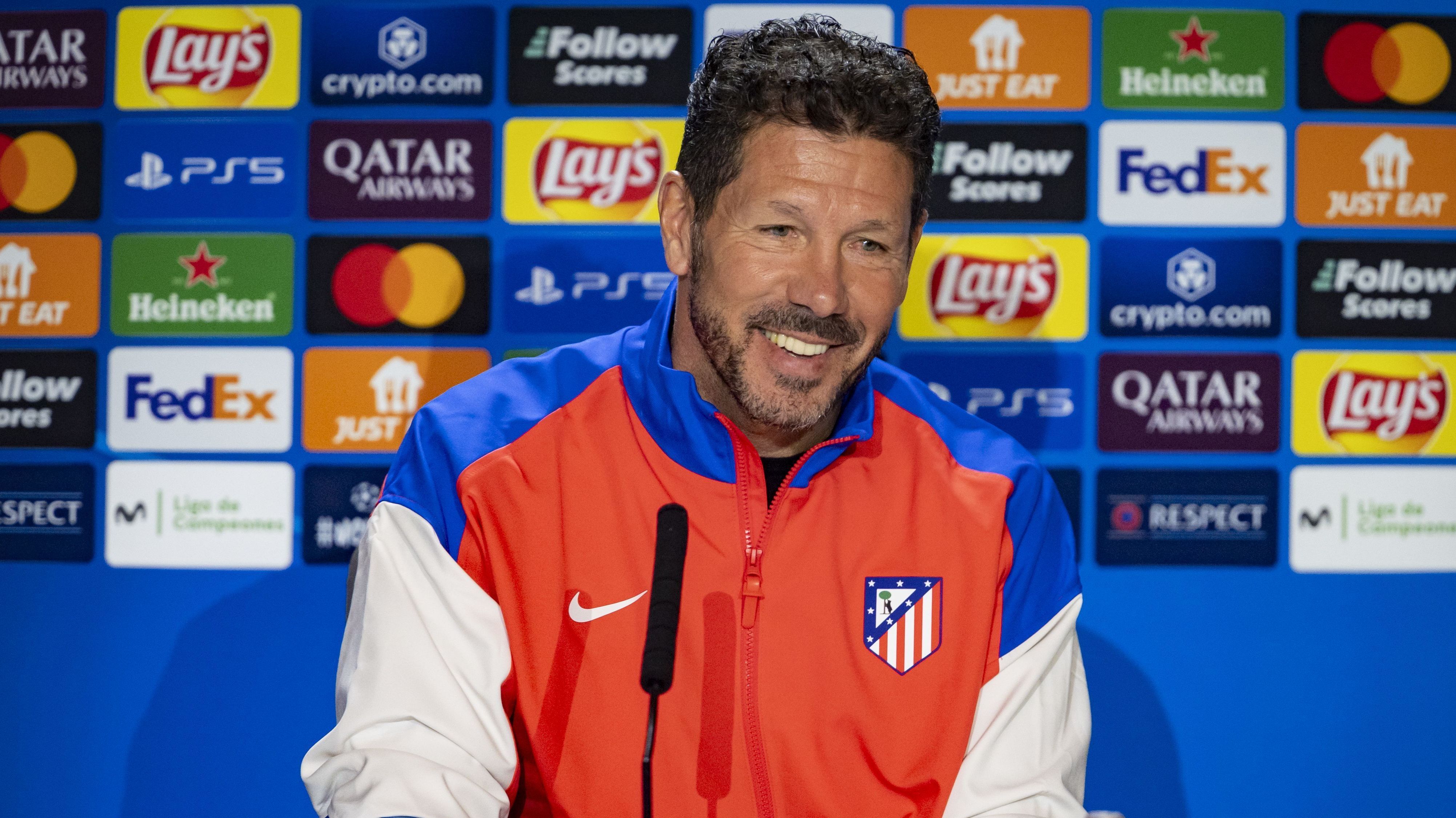 Champions League: Simeone nega pressão antes de semifinal contra o