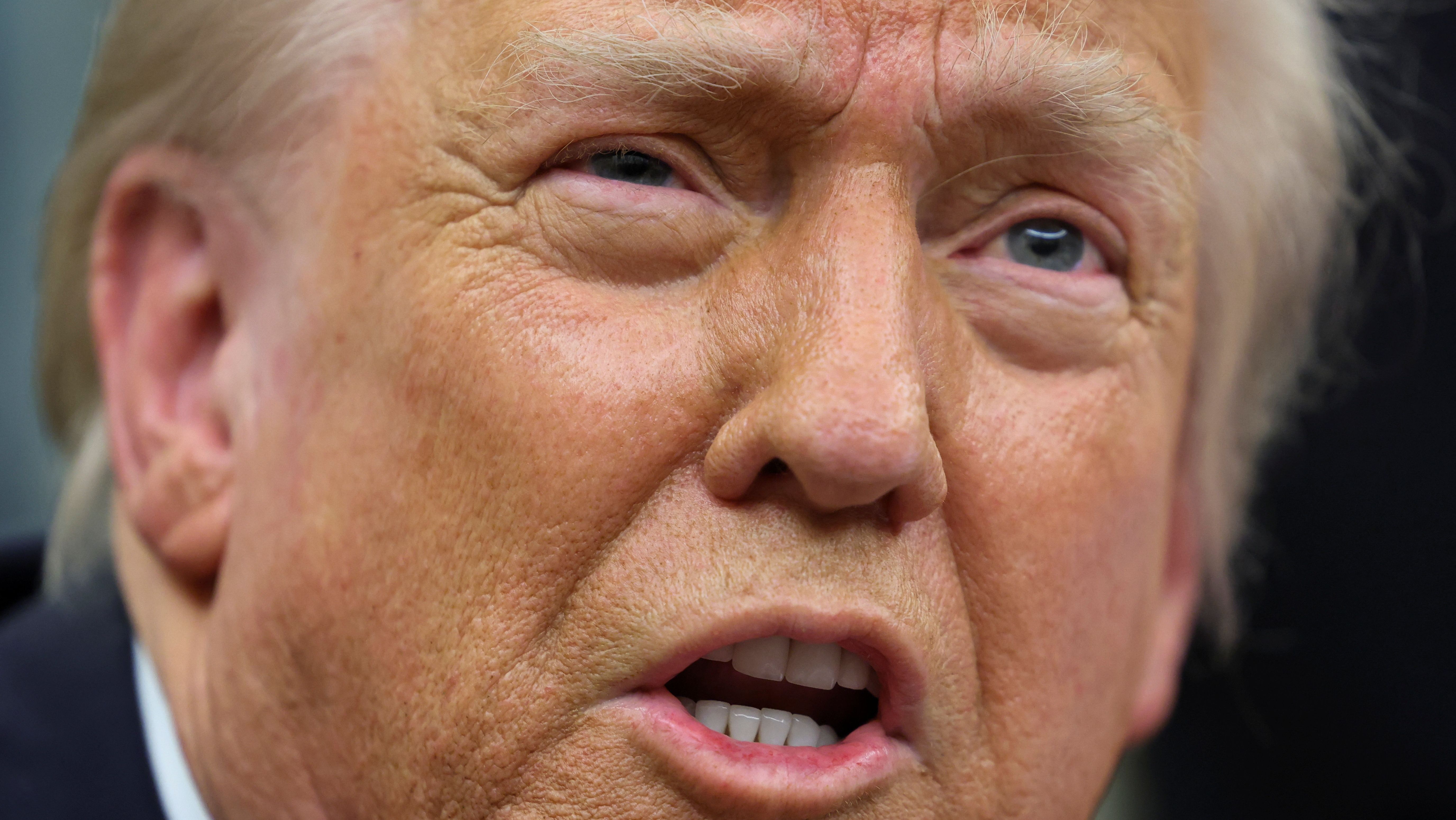 Presidente dos Estados Unidos, Donald Trump.