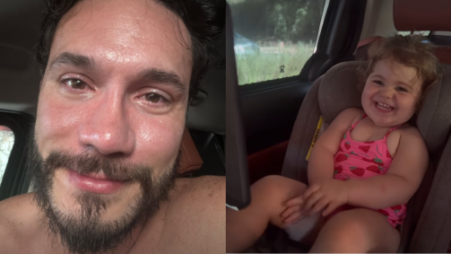 Eliezer mostrou filha falando “eu te amo, papaizinho” pela primeira vez