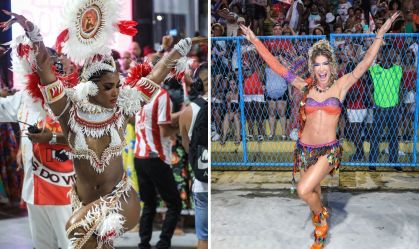 Erika Januza e Lore Improta brilham em ensaio da Viradouro na Sapucaí