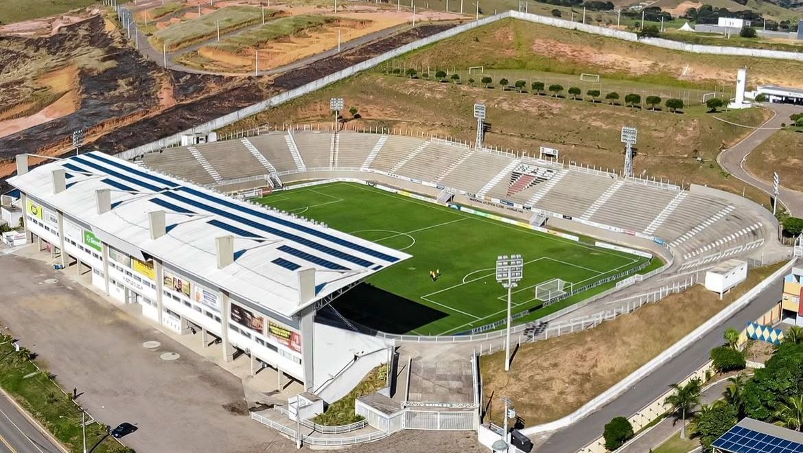 Estádio Soares de Azevedo, em Muriaé