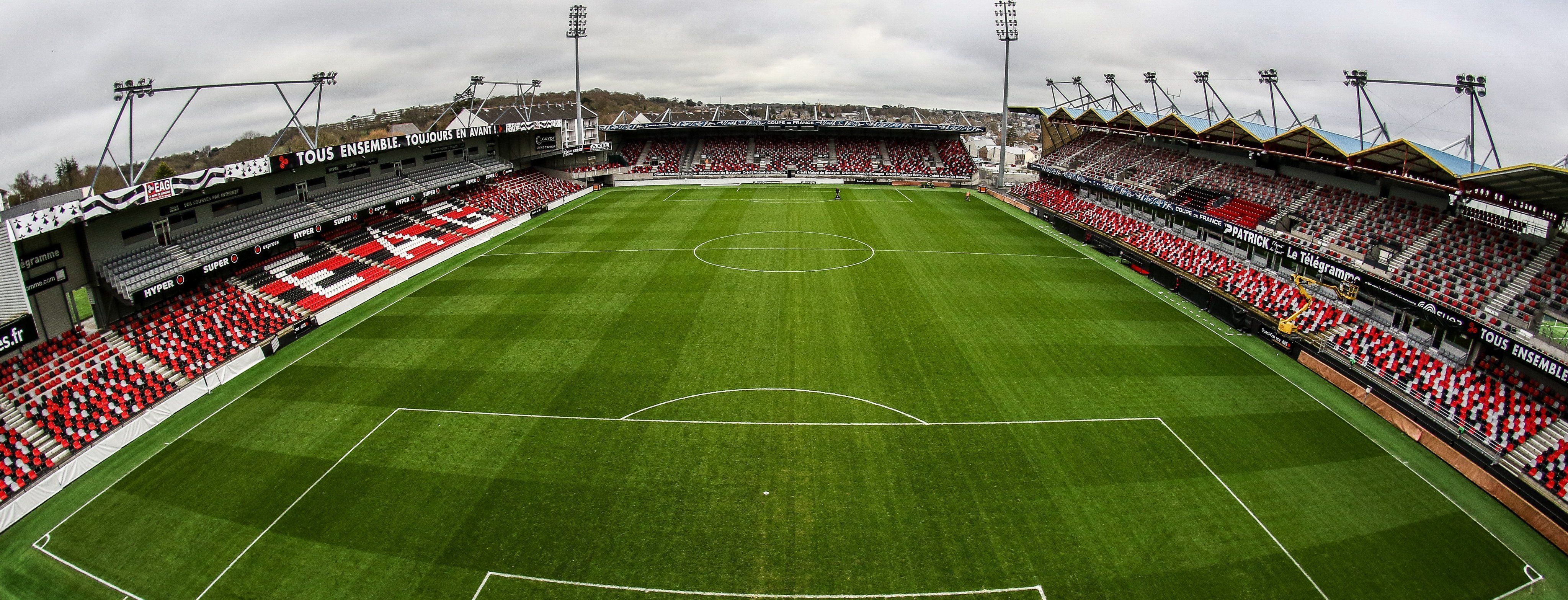 Stade de Roudourou, na França