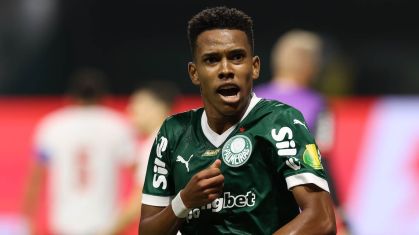 Estêvão, atacante do Palmeiras