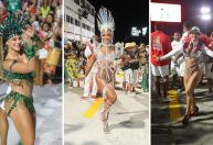 Paolla Oliveira, Érika Januza e mais famosas vão a último ensaio na Sapucaí
