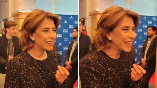 Fernanda Torres se diverte ao falar sobre corrida ao Oscar 2025