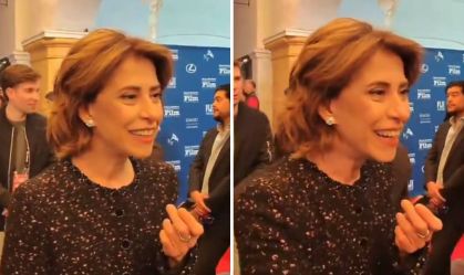 Fernanda Torres se diverte ao falar sobre corrida ao Oscar 2025