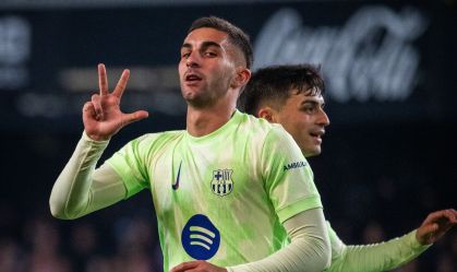Com hat-trick de Ferran Torres, Barcelona goleia Valencia pela Copa do Rei
