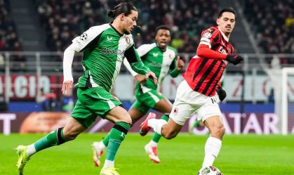 Feyenoord avançou na Champions League após passar pelo Milan