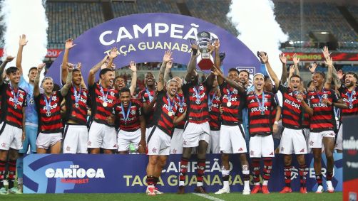 Flamengo conquistou a Taça Guanabara após golear o Maricá no Maracanã