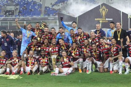 Flamengo campeão da Supercopa do Brasil
