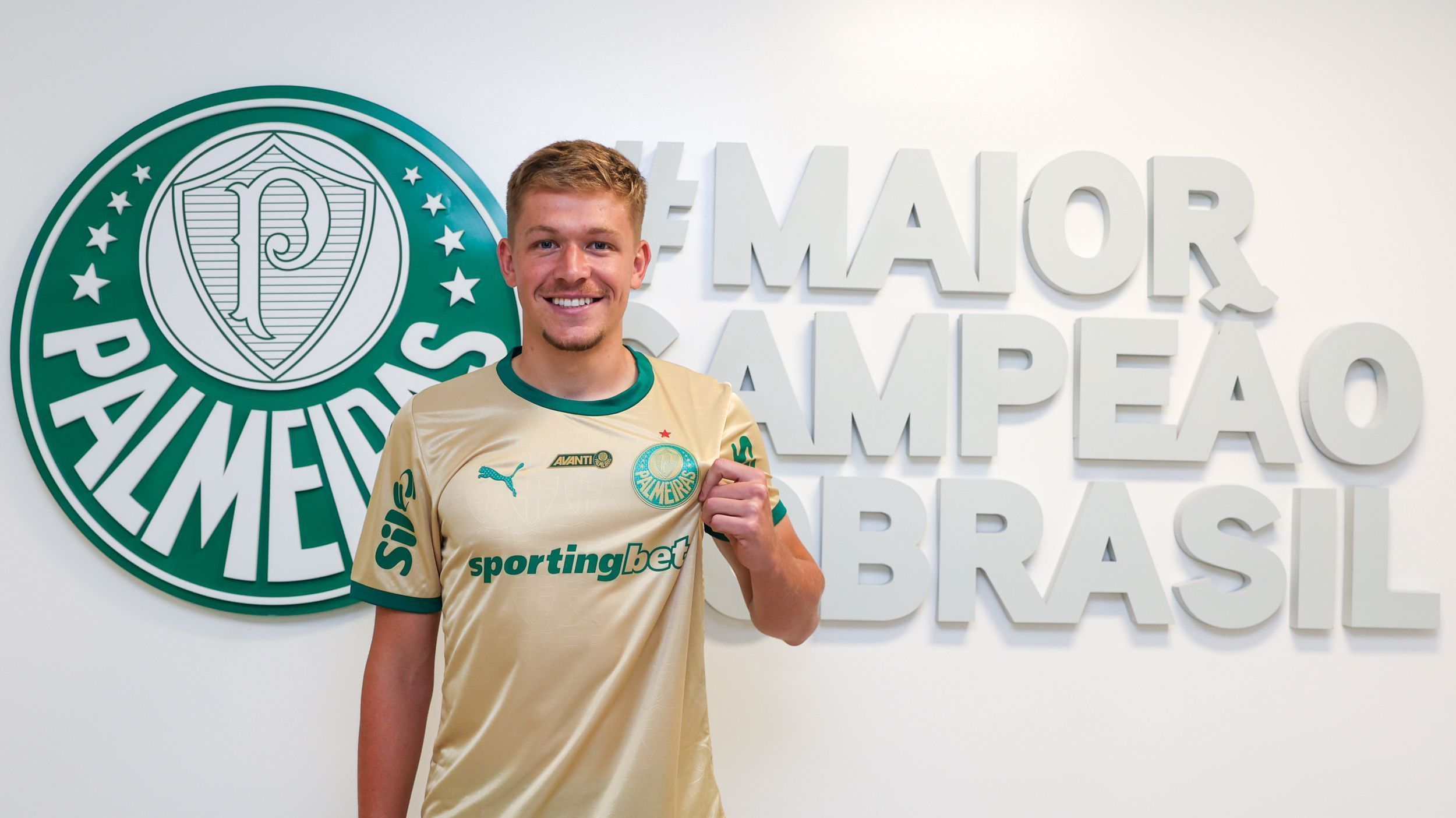 Bruno Fuchs, contratado definitivamente pelo Palmeiras