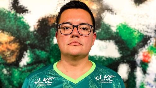 Gabriel Dutra, técnico do Avenida, de apenas 28 anos