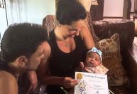 Graciele Lacerda mostra semelhança entre filha e pai de Zezé Di Camargo