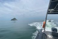 Vídeo: Barco fica sem combustível e família fica à deriva no mar em SC