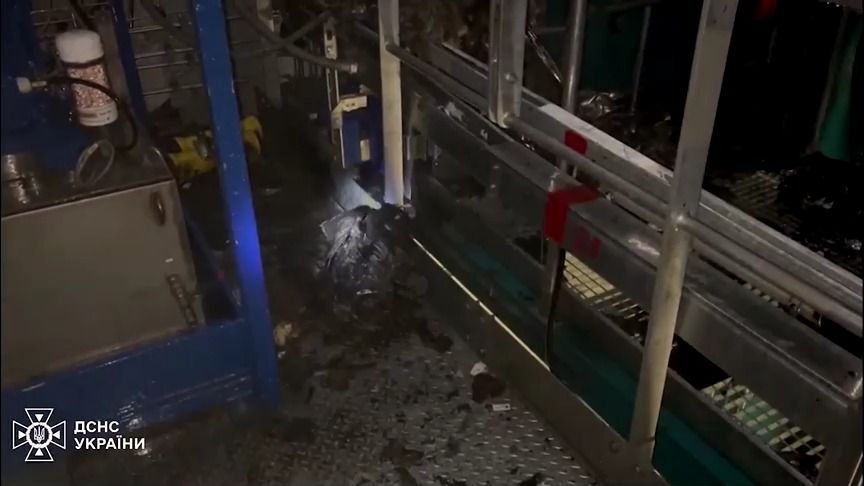 Chernobyl na Ucrânia, local sofreu recente ataque russo.