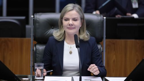 16/05/2024 - Plenário - Sessão Solene - Homenagem aos 50 Anos de Criação da Itaipu Binacional. Dep. Gleisi Hoffmann (PT-PR)