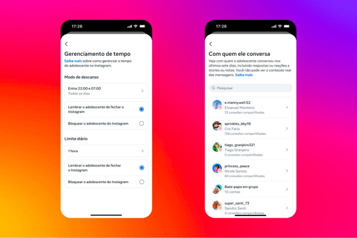 Gerenciamento de tempo faz parte de novas restrições • Divulgação/Meta