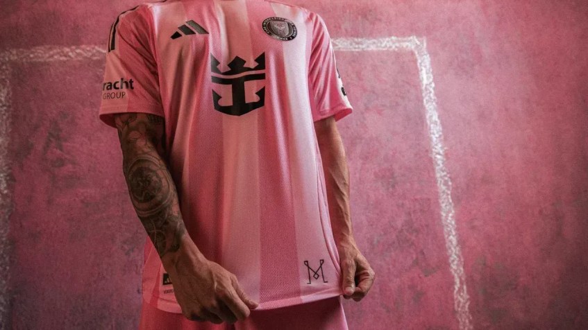 Nova camisa do Inter Miami • Divulgação/Inter Miami