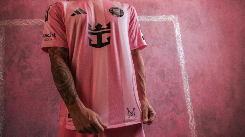 Nova camisa do Inter Miami • Divulgação/Inter Miami